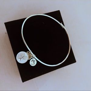 Navika Girl | tennis racquet pendant bracelet